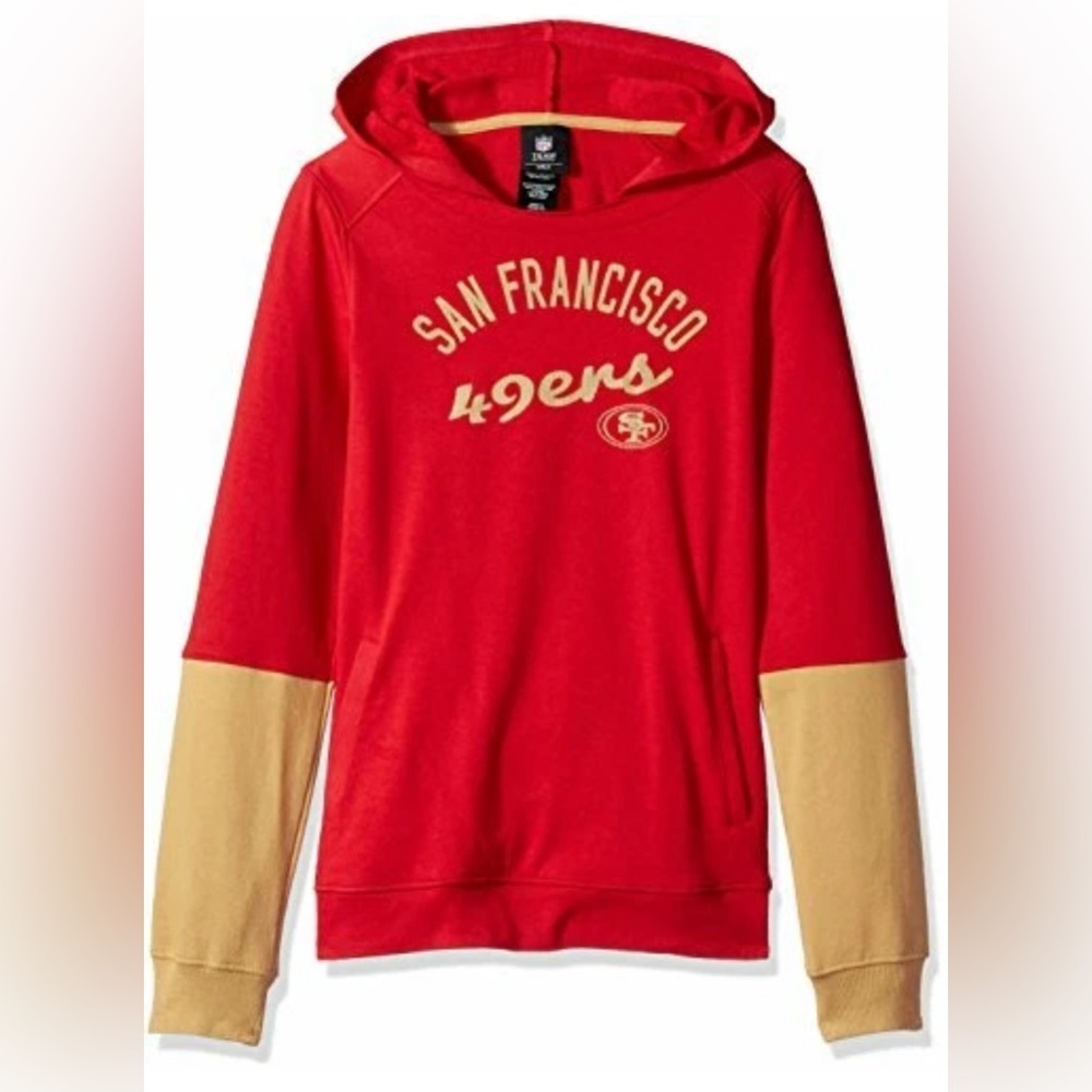 NWT [Gen2] San Francisco 49ers NFL Pullover Hoodie Sweatshirt Youth M (10-12)